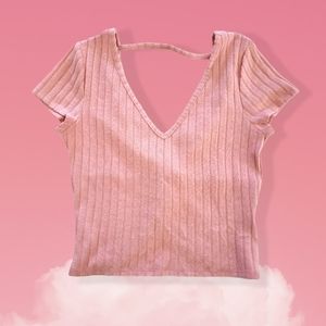 Derek Heart Soft Pink Top